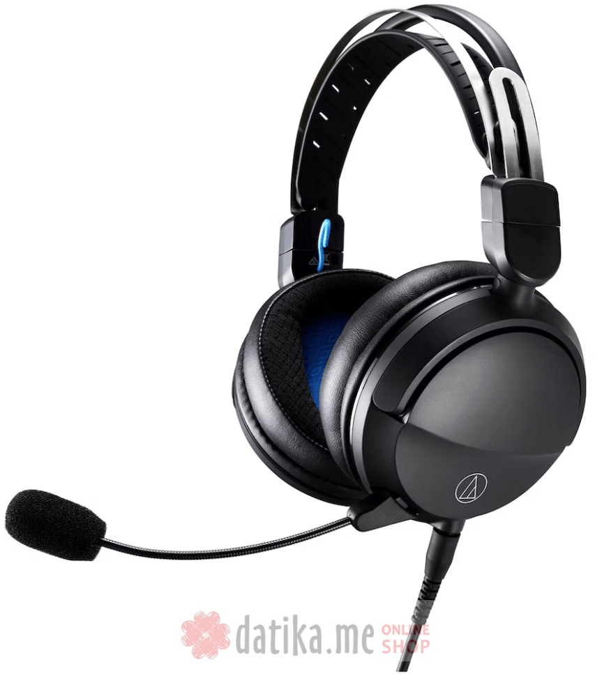 Audio-Technica ATH-GL3 Slusalice Sa Mikrofonom, Black