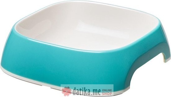 Ferplast BOWL GLAM MEDIUM LIGHT BLUE -posuda