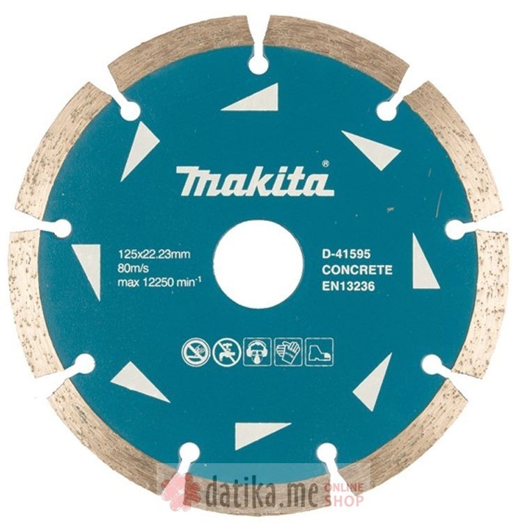 Makita  D-41595 Dijamantski segmentni list za beton za suvo rezanje 125x2,2mm