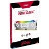 Kingston FURY Renegade RGB White DIMM DDR5 32GB (2x16GB kit) 6800MT/s, KF568C36RWAK2-32 