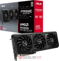 ASUS Prime Radeon RX 9070 XT OC Edition 16GB GDDR6, PRIME-RX9070XT-O16G
