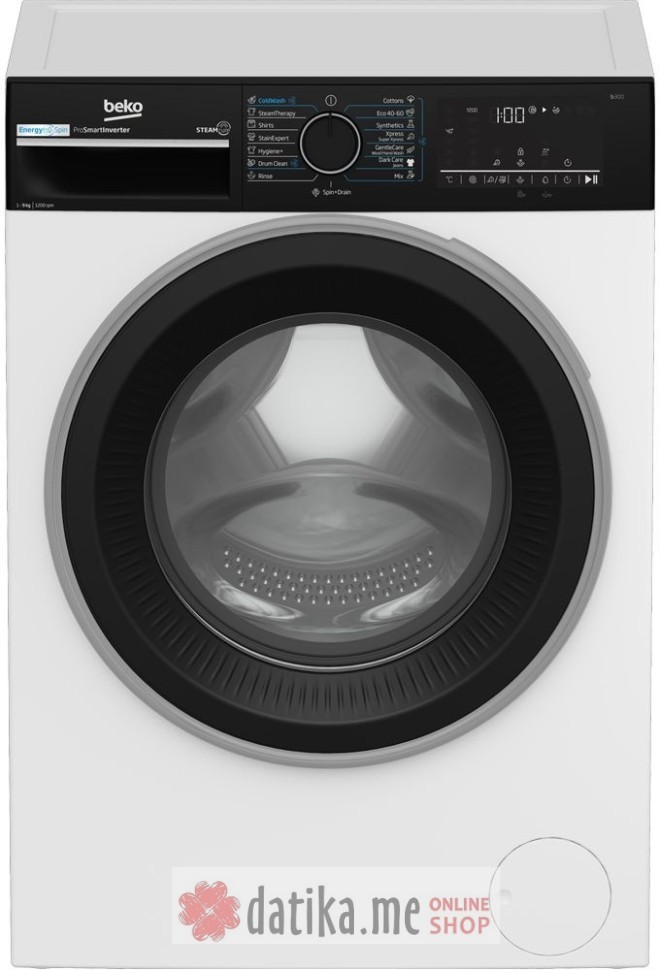 Beko B3WFU49215WPBB Mašina za pranje veša, 9kg/1200rpm