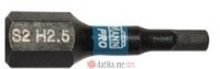 Bormann BHT3670 Bit nastavci udarni S2 2,5mm IMBUS 1/4" 25mm 2kom 