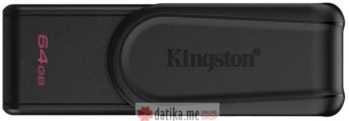 KINGSTON USB DISK DataTraveler Exodia S 64GB USB 3.2 High speed, Swivel cap, Black