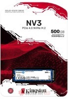 KINGSTON 500GB M.2 2280 NVMe SNV3S/500G series NV3 SSD 