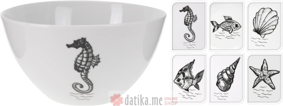 KOOPMAN  Zdjela porcelanska 13,2x7,1cm в Черногории