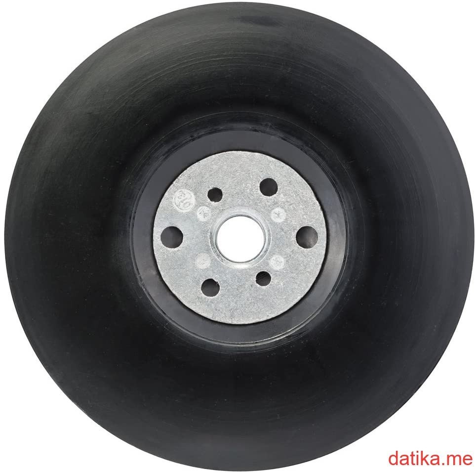 Podloga gumena za abrazive 125mm prihvatom 14mm za brusilice