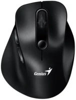 GENIUS Ergo 9000S Black USB Bežični crni miš