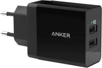 Anker PowerPort 2 24W USB ZA iPhone, iPad, Samsung Galaxy