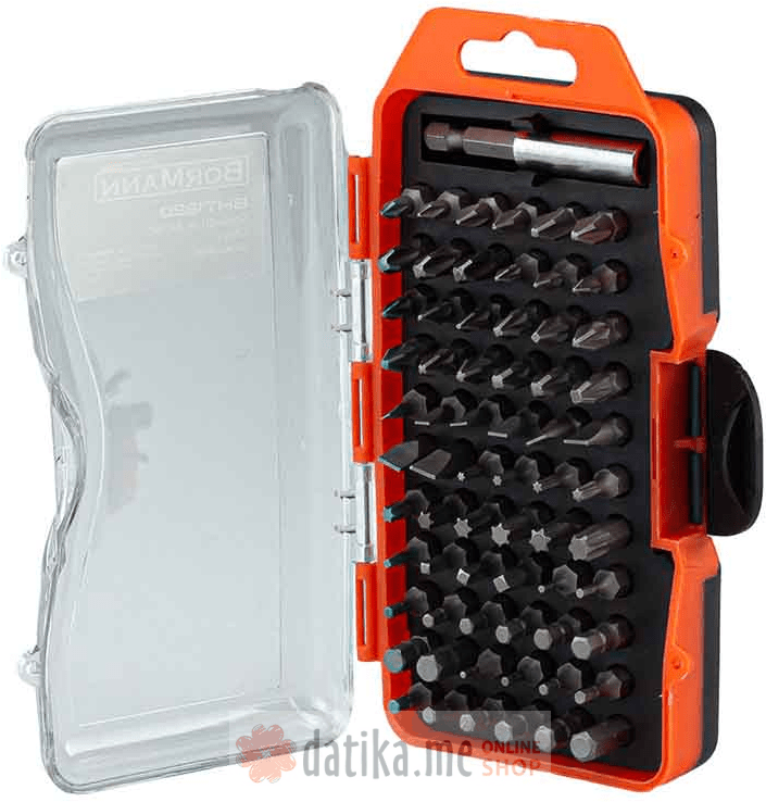 Bormann BHT1220 Bit nastavci kombinovani 1/4" CRV 