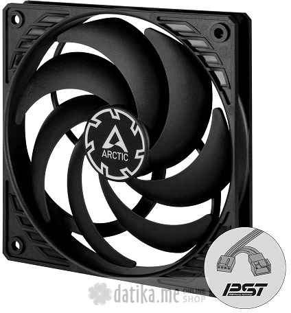Ventilator za kuciste Arctic Cooling P12 Slim PWM PST 