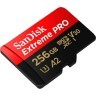 SanDisk 256GB Extreme PRO® microSD UHS-I Card with Adapter 