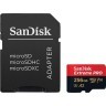 SanDisk 256GB Extreme PRO® microSD UHS-I Card with Adapter 