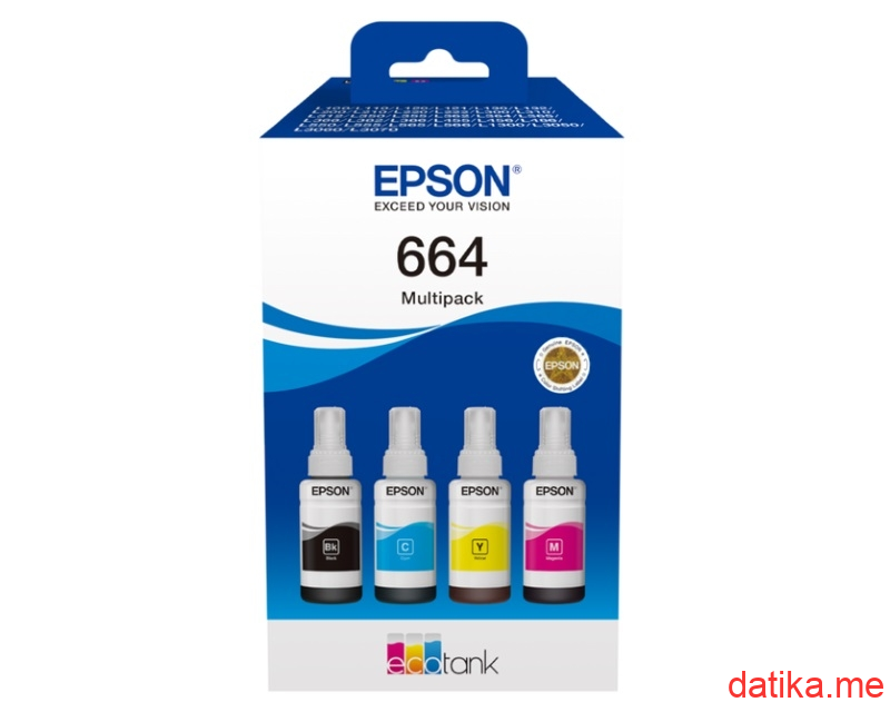 EPSON T664 Multipack 4-Color mastila