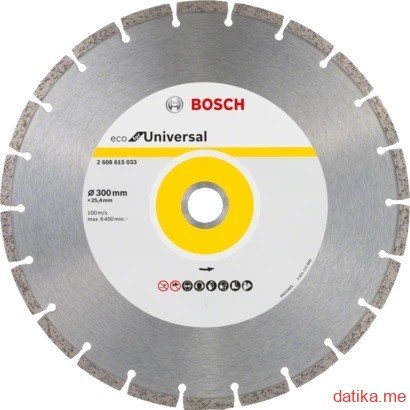 Bosch Dijamantna rezna ploča univerzalna ECO 300x25.4mm` в Черногории