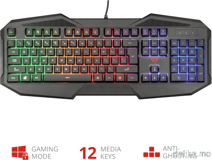 Trust GXT 830-RW Avonn Gaming Keyboard