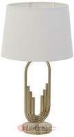 INART LAMPA METAL GOLDEN/WHITE 33Χ59cm