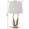 INART LAMPA METAL GOLDEN/WHITE 33Χ59cm в Черногории