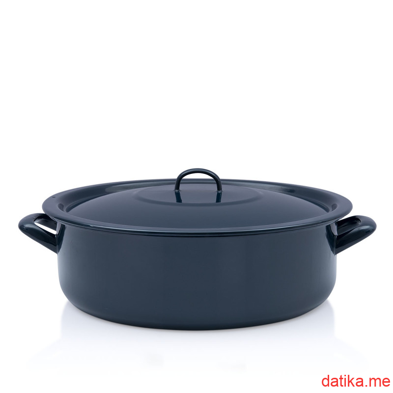 Metalac plitka šerpa TEGET 36 cm/15 lit