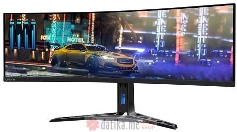 Lenovo Legion R45w-30 44.5" 5K 5120x1440 170Hz Zakrivljen Gaming Monitor, 67B1GAC3EU в Черногории