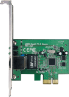 TP-Link TG-3468 (PCIe×1, 802.3u/ab, 1×1Gbps LAN)
