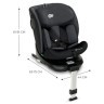 KINDERKRAFT AUTOSJEDIŠTE I-360 i size 40-150cm BLACK в Черногории
