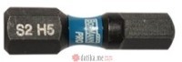 Bormann BHT3676 Bit nastavci udarni S2 5mm IMBUS 1/4" 25mm 2kom