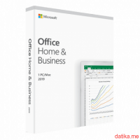 Microsoft Office Home and Business 2019 English CEE Only Medialess P6