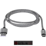 Defender Technology Kabal USB09-03T PRO USB2.0 USB cable, White, AM-Type-C, 1m
