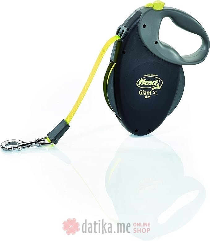 Flexi Povodac Giant XLTape 8M Black 
