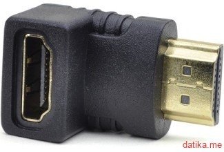 FAST ASIA Adapter HDMI (M) - HDMI (F) crni ugaoni in Podgorica Montenegro