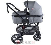BBO Kolica Star siva 2u1