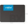 CRUCIAL BX500 500GB 3D NAND SATA 2.5-inch SSD в Черногории