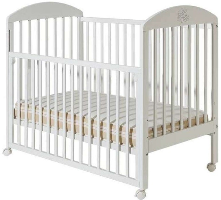 Bambino Bambi krevetac za bebe bez fioke – bijeli Bambino Bambi krevetac za bebe bez fioke – bijeli