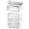 Frizider Bosch KGN49AICT Serija 6, 203 cm