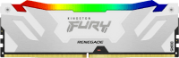 Kingston Renegade Silver/White RGB XMP64GB (2x32GB) DDR5 6400MT/s, KF564C32RWAK2-64