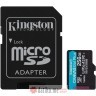 KINGSTON Micro SDXC 256GB Canvas Go! Plus C10 + SD Adapter