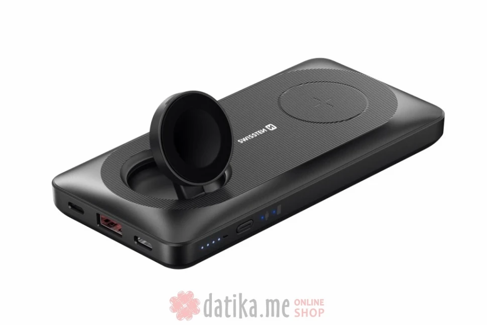 Swissten PowerBank 10000 mAh 2in1 For Apple Watch and Magsafe в Черногории