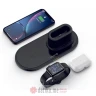 Swissten WIRELESS CHARGER PAD 3in1 BLACK в Черногории