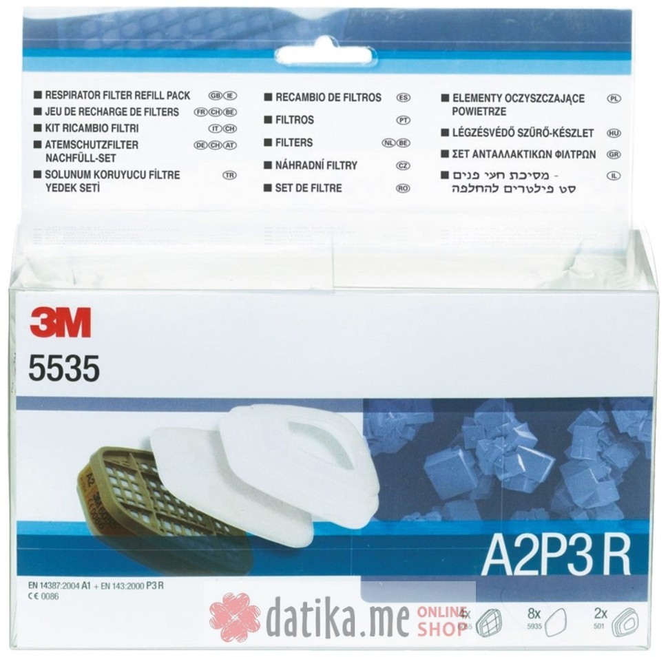 3M Filteri za maske 5535 A2P3 set 3M