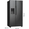 Gorenje NRR9185ESBXL G800 Side by side frižider, 178.6 cm в Черногории