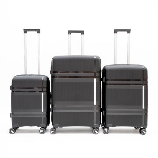 Bolzz SET KOFERA VOYAGE 3/1 BLACK