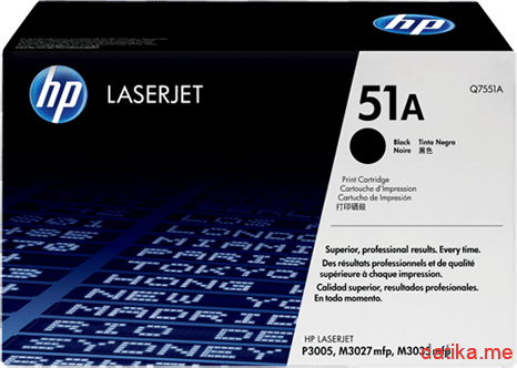 HP 51A Black Original LaserJet Toner Cartridge (Q7551A) in Podgorica Montenegro