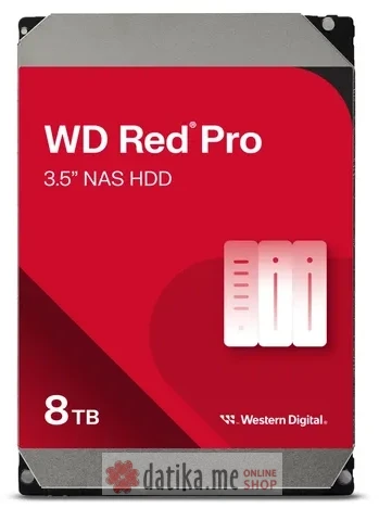 WD Red Pro WD8005FFBX NAS HDD - 8 TB