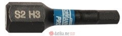 Bormann BHT3672 Bit nastavci udarni S2 3mm IMBUS 1/4" 25mm 2kom  в Черногории