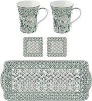 EASY LIFE SET DVIJE SOLJE SA POSLUZAVNIKOM MONSOON GREEN