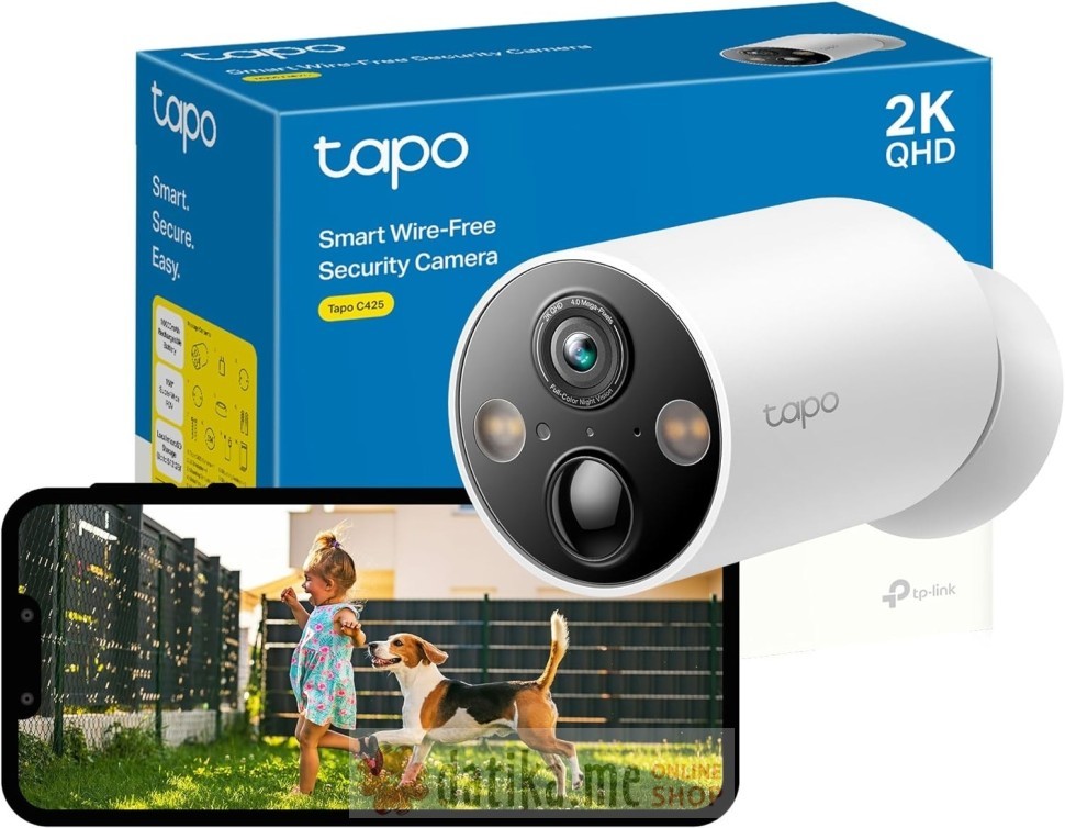 TP-LINK TAPO C425 Smart Wire-Free Security Camera