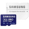 Samsung PRO Plus 256GB MicroSD Card + SD Adapter в Черногории