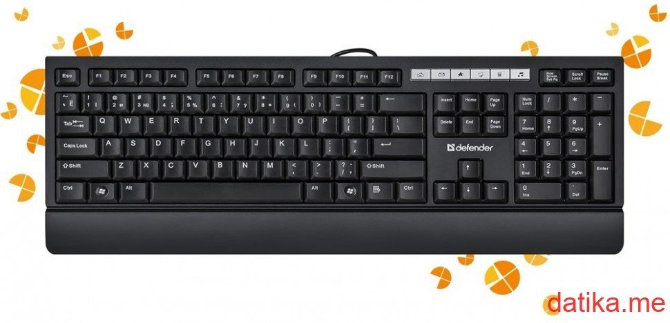 Defender Episode SM-950 Wired keyboard (US)