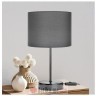 PAKKETO LAMPA Table lamp PWL-1183 Ε27 anthracite-silver D22x36.5cm в Черногории
